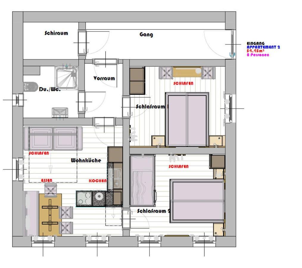 Chalet & Apartment Berger 상트조한임퐁가우 외부 사진